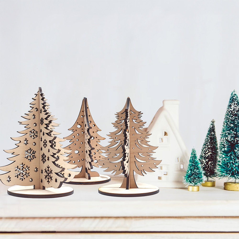 Wooden Christmas Trees